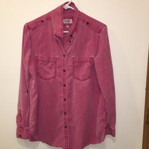 ‼️SALE {express} soft twill boyfriend shirt